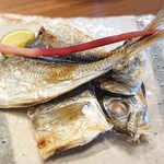 山龢 - 朝食 焼き物 鯵