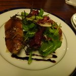 オステリアプリムール - フォワグラのバルサミコソース