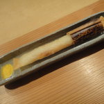 野嵯和 - 桜海老と栗の春巻きには「かぼちゃ塩」