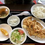 中華料理　幸莱 - 若鶏の唐揚げセット