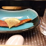 瀬波グランドホテル　はぎのや - 鮭の酒びたし