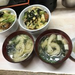 がばちょ - カツ丼・味噌汁付（530円）×2