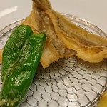 瀬波グランドホテル　はぎのや - やなぎがれいの天ぷら