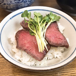 きくや - 和牛ローストビーフ丼