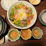 Irohanihoheto 北上站前店 - 生ハムグリーンサラダ  646円