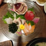 Irohanihoheto 北上站前店 - 刺身5点盛り 1294円