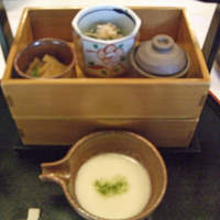 山ばな平八茶屋 - 麦とろ飯