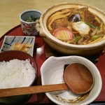 サガミ - みそ煮込定食(1170円)