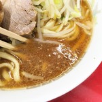 ラーメン二郎 - スープ