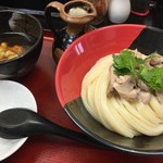 極楽うどん TKU - ・蒸し鶏サルサつけ麺（￥890）