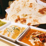 お好きなカレーを3種類選べるお得なプレート「GARA・プレート」