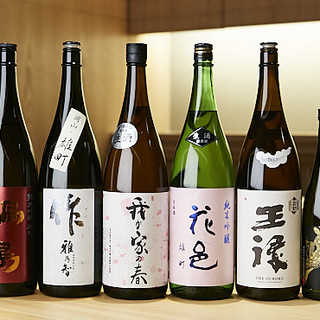 The owner pairs sake with ``Japanese sake that goes well with the food.'' Enjoy seasonal flavors