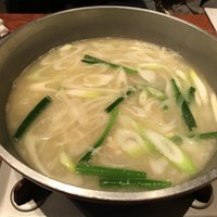 とり田 博多本店 - ねぎ投入！