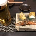 囲坊主　まずはビール