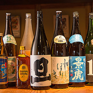 ビールだけでなく、焼酎やワイン、豊富なカクテルなどもご用意！