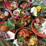 山ごぼう - 籠盛り前菜