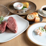 かずさ炭焼ステーキ 照葉樹 - 炭焼きステーキ Bコース