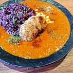 肉食家さんのハンバーグ にくきゅうグリル - 