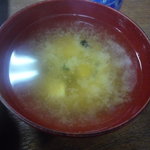 食堂 伊賀 - 味噌汁