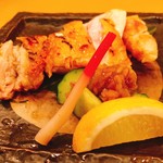 Oryouri Horikawa - 鶏モモの塩焼き～柚子胡椒添え～