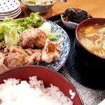 ちゃんこのある居酒屋 水町 - こちらがから揚げ定食