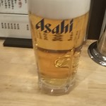 かぶら屋 -  生ビール(アサヒスーパードライ) 398円 (税抜)♪