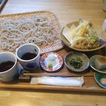 手打ちそば くるみの木 - 天ざる蕎麦大盛❗