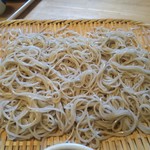 手打ちそば くるみの木 - 大盛蕎麦！光ってやした。
