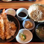 権八 - 江戸前海老四天丼セット