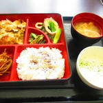 幸福食堂 大学村 - しあわせ日替わり弁当　５００円（税込）【２０１９年３月】