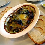 エスカルゴとつぶ貝､木の子のオーブン焼き ブルゴーニュ風