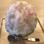 シズク - 桜と抹茶の氷