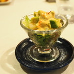 ペンションプチポワ - カクテルサラダ 小エビとアボカド