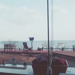 海の別邸ふる川 - 先ずはラウンジで太平洋を眺めながらチェックイン