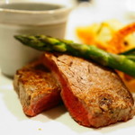 ペンションプチポワ - ステーキ