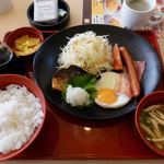 ジョイフル - 幕の内朝食（ご飯大盛り無料）　603円