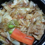 ほっともっと - 肉野菜炒めおかずのみ　390円