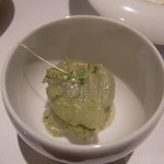 カセント - 天然明石鯛のモホソース和え