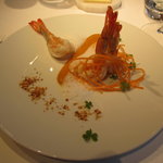 レフェルヴェソンス - 天使エビのポワレ。