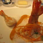 レフェルヴェソンス - ソースが海老を引き立てる。