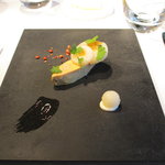 レフェルヴェソンス - フォアグラの皿です。