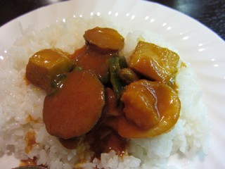 HIMAL KITCHEN - (2011.11) バングラカレーには野菜と魚、エビなどが入っていました