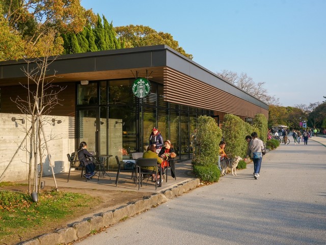 スターバックスコーヒー 福岡大濠公園店 大濠公園 コーヒー専門店 食べログ