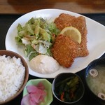 魚康 - トロカツ定食1080円