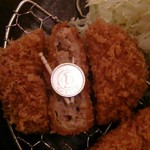 とんかつ とんQ - メンチカツ定食1382円