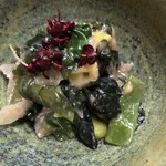 鰻はし本 - 九条ねぎのぬた