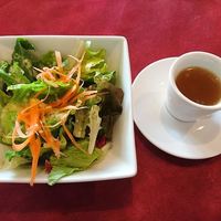 レストラン レジーナ - サラダ、スープ　2019.3