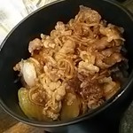 もつ焼串 山形肉問屋センター - 山形牛丼（小）