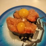 回転寿司すノ家 - うずら鉄火