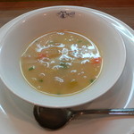 ビストロ うお座 - 野菜たっぷりなスープ